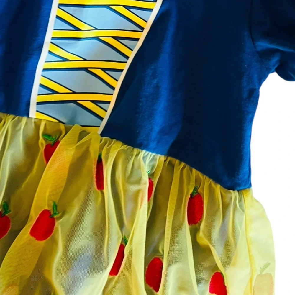 Disney Princess Snow White Tutu Baby Costume Bodysuit - Picture 3 of 4